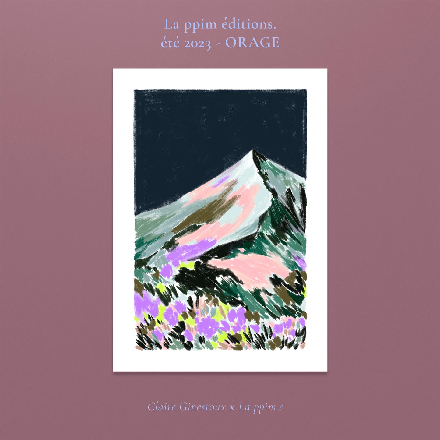 L'orage de Claire Ginestoux