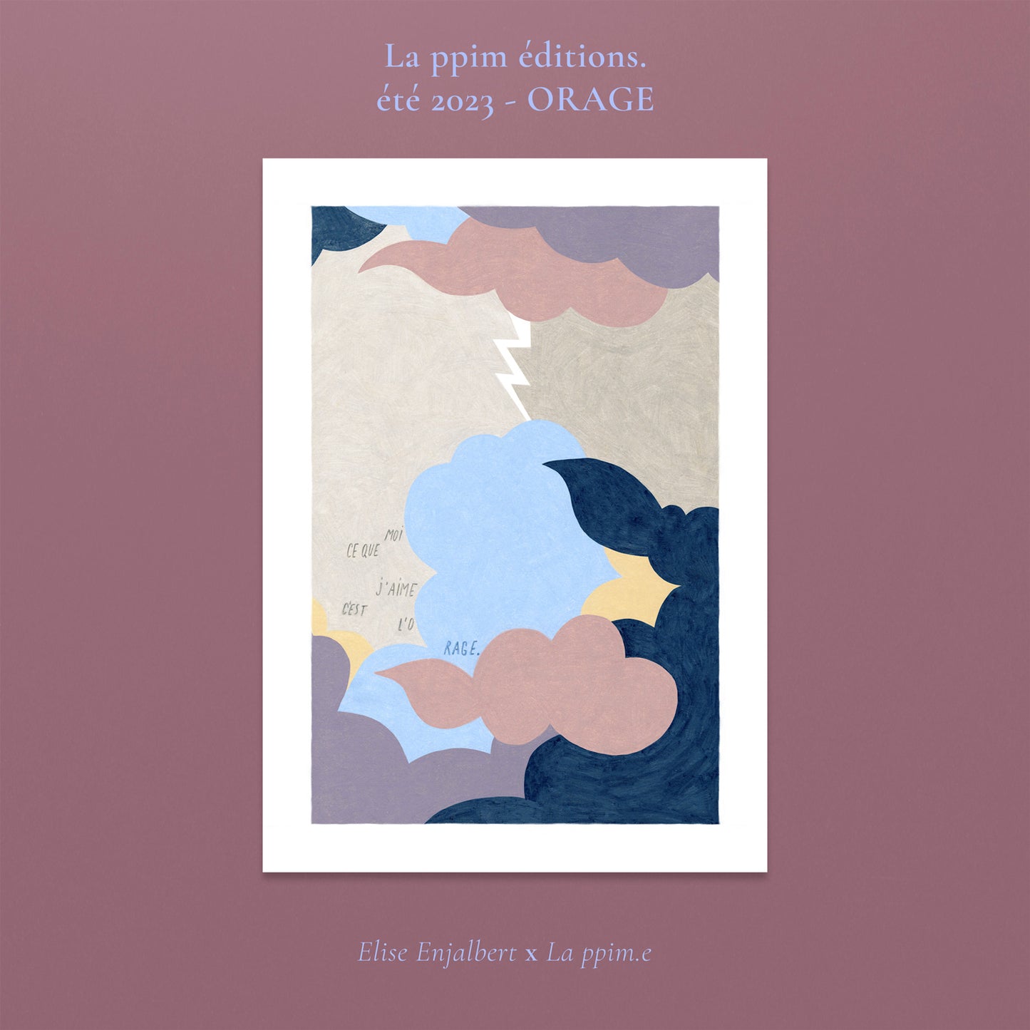 L'orage d'Élise Enjalbert