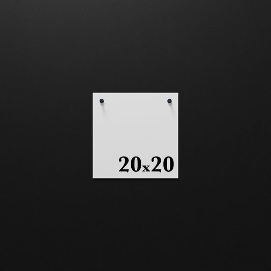 Tirages 20x20